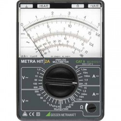 Analog-Multimeter, 15 A/ 500 V CAT II METRAHIT 2A Gossen Metrawat